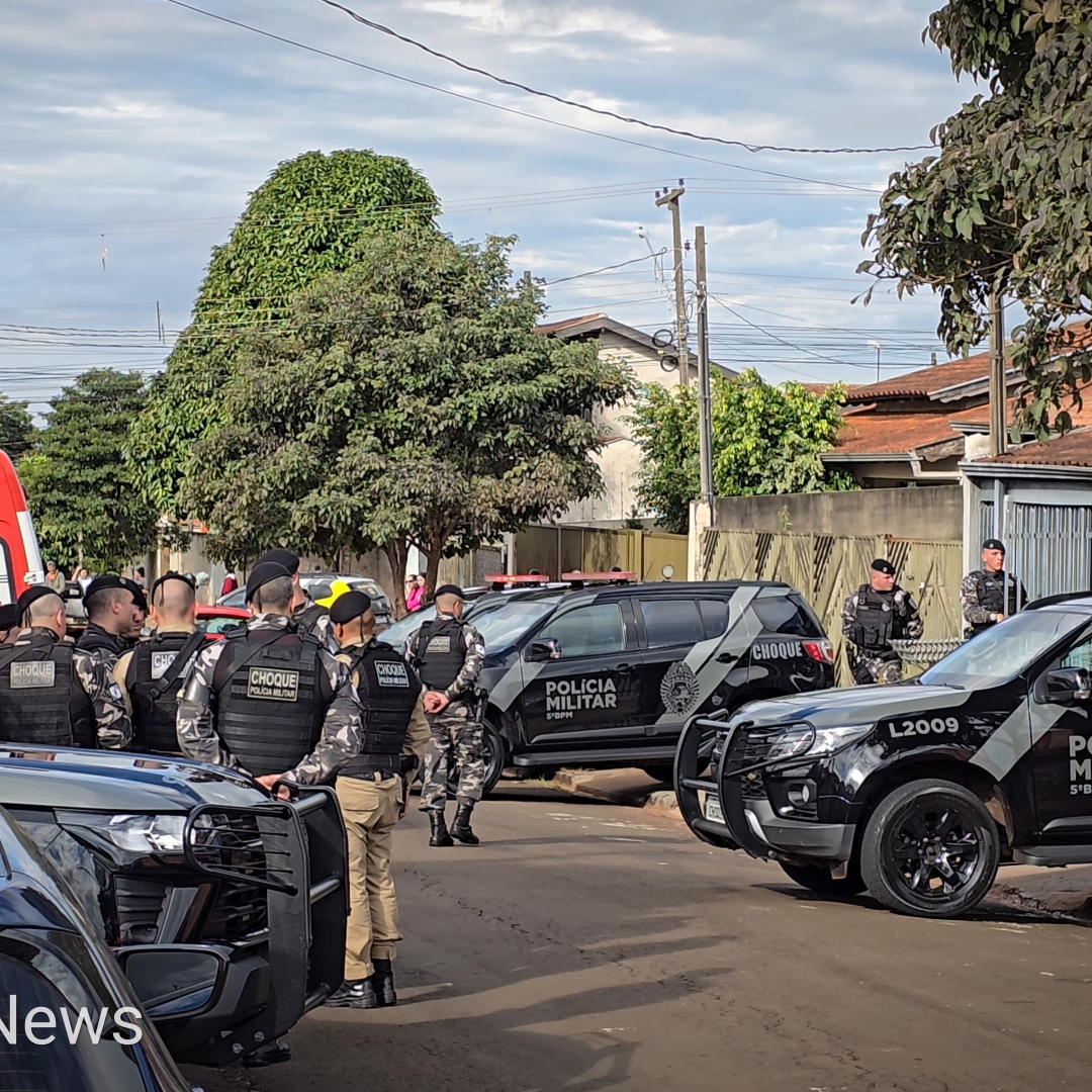 CONFRONTO COM A PM TERMINA COM HOMEM MORTO E APREENSÃO DE DROGAS E ARMA NA ZONA NORTE DE LONDRINA