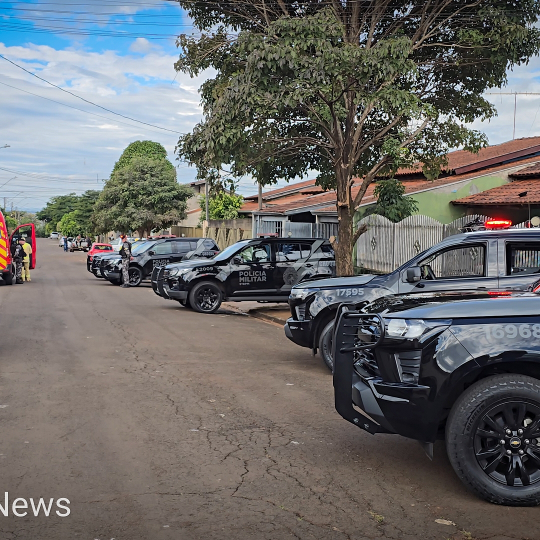 CONFRONTO COM A PM TERMINA COM HOMEM MORTO E APREENSÃO DE DROGAS E ARMA NA ZONA NORTE DE LONDRINA