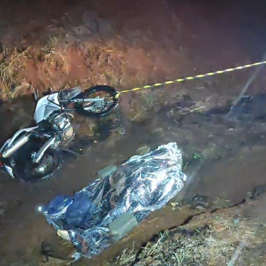 JOVEM MORRE EM ACIDENTE COM MOTO NA PR-090, EM IBIPORÃ