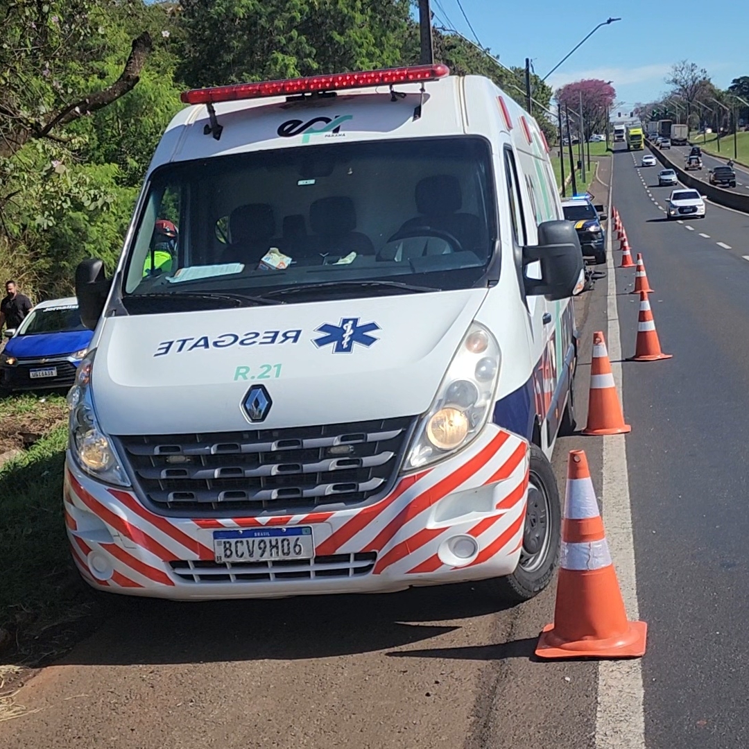 MOTOCICLISTA MORRE APÓS GRAVE ACIDENTE COM CAMINHÃO NA BR-369, EM LONDRINA