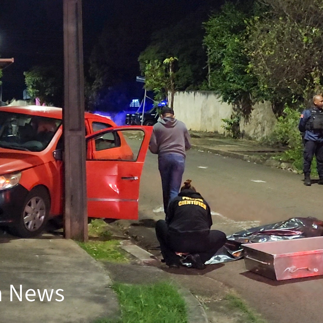 EXECUÇÃO COM CERCA DE 70 TIROS DENTRO DE CARRO É INVESTIGADA PELA POLÍCIA CIVIL NA ZONA NORTE DE LONDRINA