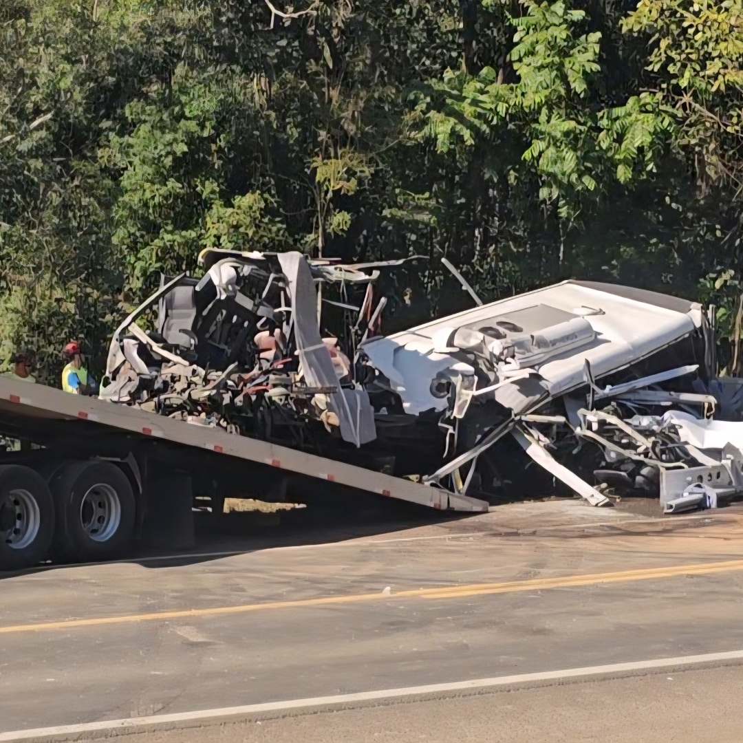 TRAGÉDIA NA BR-373: ACIDENTE ENTRE ÔNIBUS DA SAÚDE E CARRETA DEIXA 23 MORTOS EM IPIRANGA; VÍTIMAS SÃO IDENTIFICADAS
