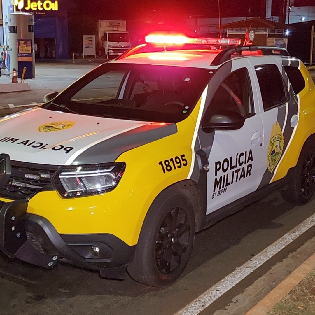 JOVEM FICA GRAVEMENTE FERIDO APÓS BATIDA ENTRE CARRO E MOTONETA EM LONDRINA