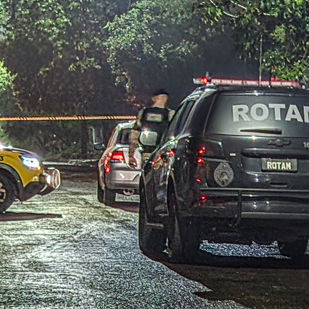 CONFRONTO COM A ROTAM TERMINA COM HOMEM MORTO E APREENSÃO DE DROGAS E ARMA EM CAMBÉ