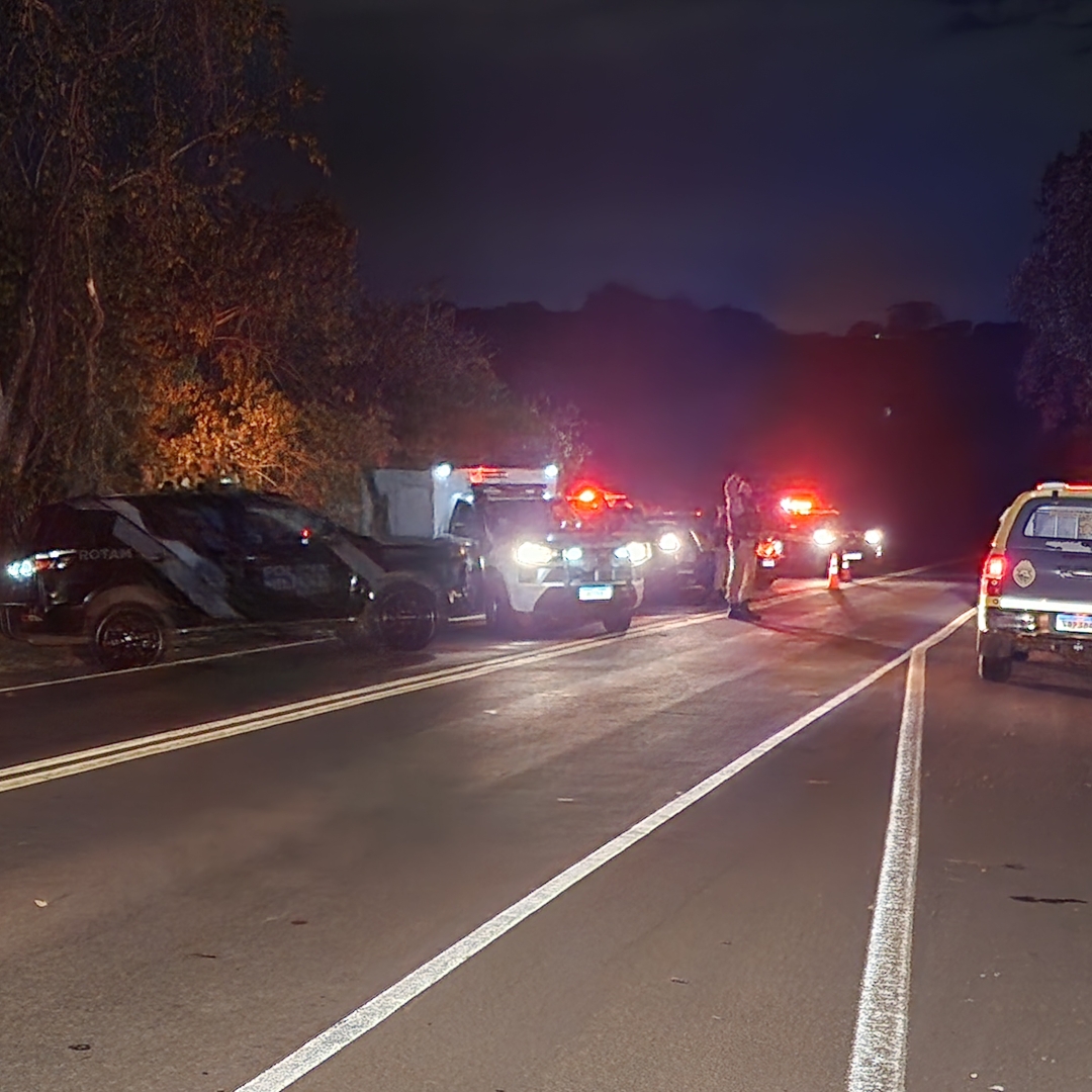HOMEM COM MANDADO DE PRISÃO MORRE EM CONFRONTO COM A ROTAM NA BR-369, EM IBIPORÃ