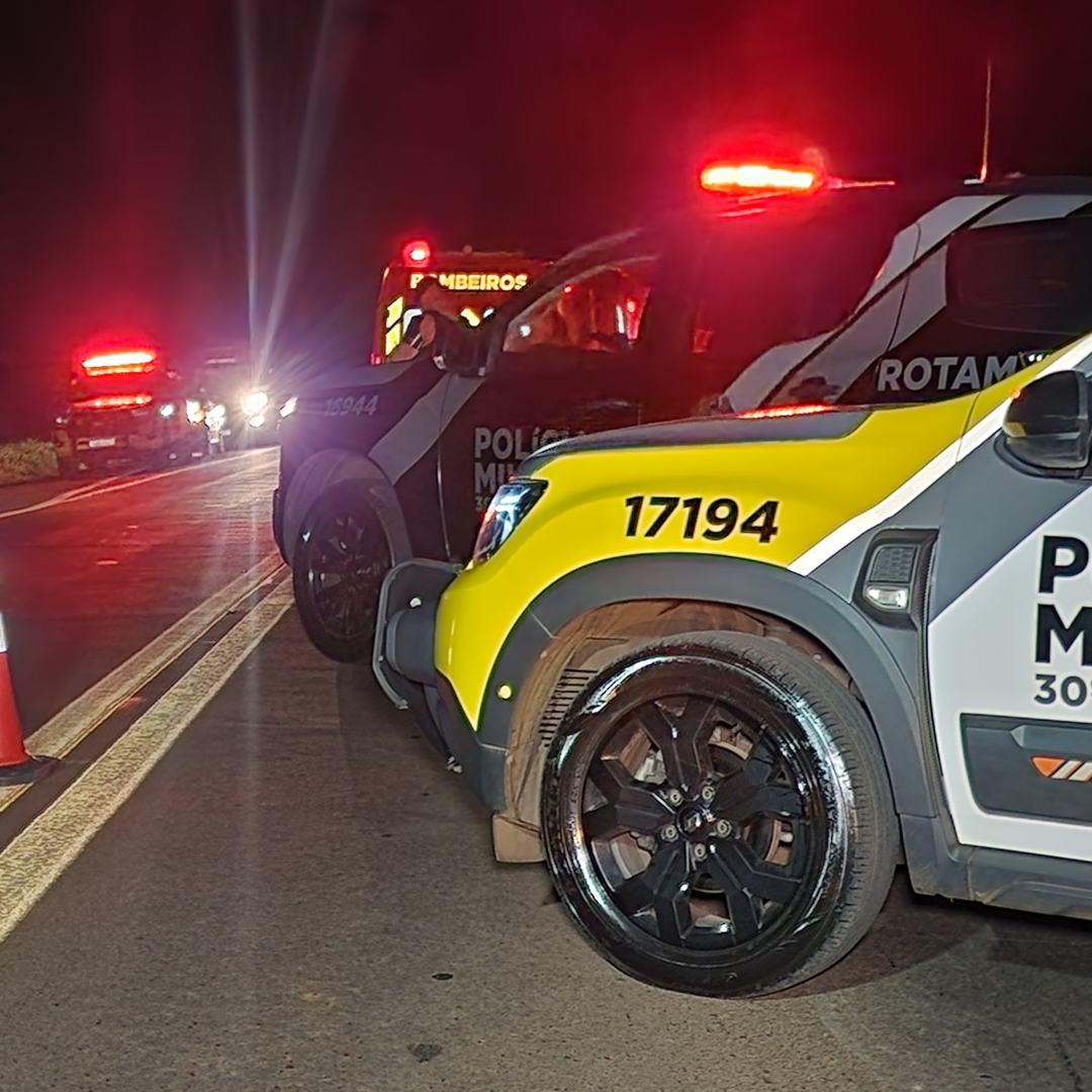 HOMEM COM MANDADO DE PRISÃO MORRE EM CONFRONTO COM A ROTAM NA BR-369, EM IBIPORÃ