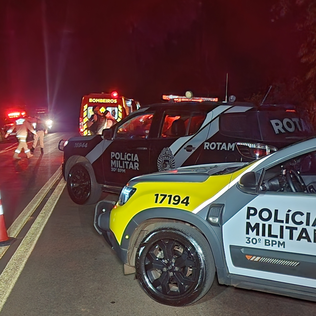 HOMEM COM MANDADO DE PRISÃO MORRE EM CONFRONTO COM A ROTAM NA BR-369, EM IBIPORÃ