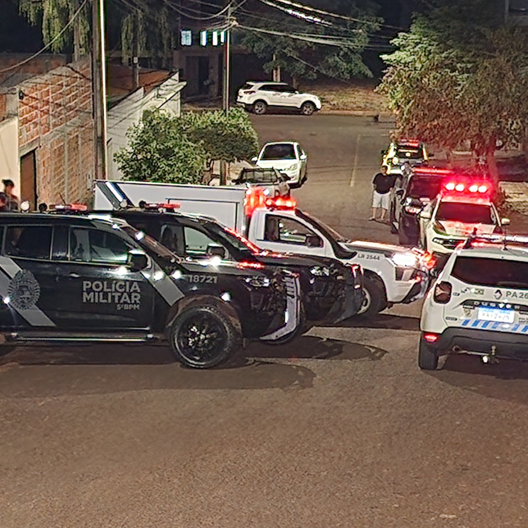 EX-POLICIAL PROCURADO POR ESTUPRO DE VULNERÁVEL MORRE EM CONFRONTO COM O CHOQUE NA ZONA NORTE DE LONDRINA; MULHER É PRESA