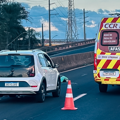 HOMEM MORRE APÓS SER ATROPELADO NA PR-445, NA ZONA SUL DE LONDRINA