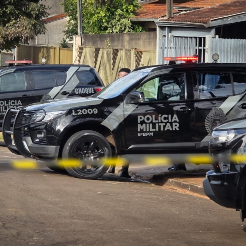 CONFRONTO COM A PM TERMINA COM HOMEM MORTO E APREENSÃO DE DROGAS E ARMA NA ZONA NORTE DE LONDRINA
