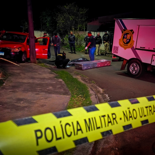 EXECUÇÃO COM CERCA DE 70 TIROS DENTRO DE CARRO É INVESTIGADA PELA POLÍCIA CIVIL NA ZONA NORTE DE LONDRINA