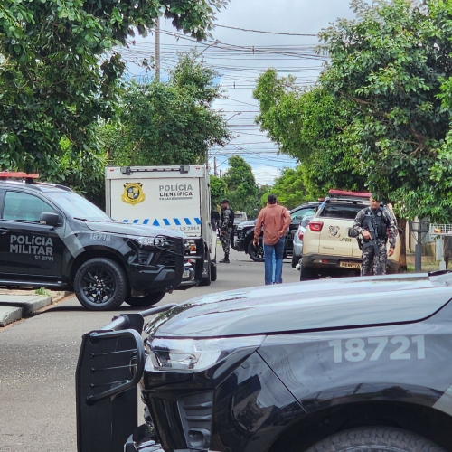 HOMEM MORRE EM CONFRONTO COM A POLÍCIA MILITAR APÓS ROUBO A FARMÁCIA EM LONDRINA