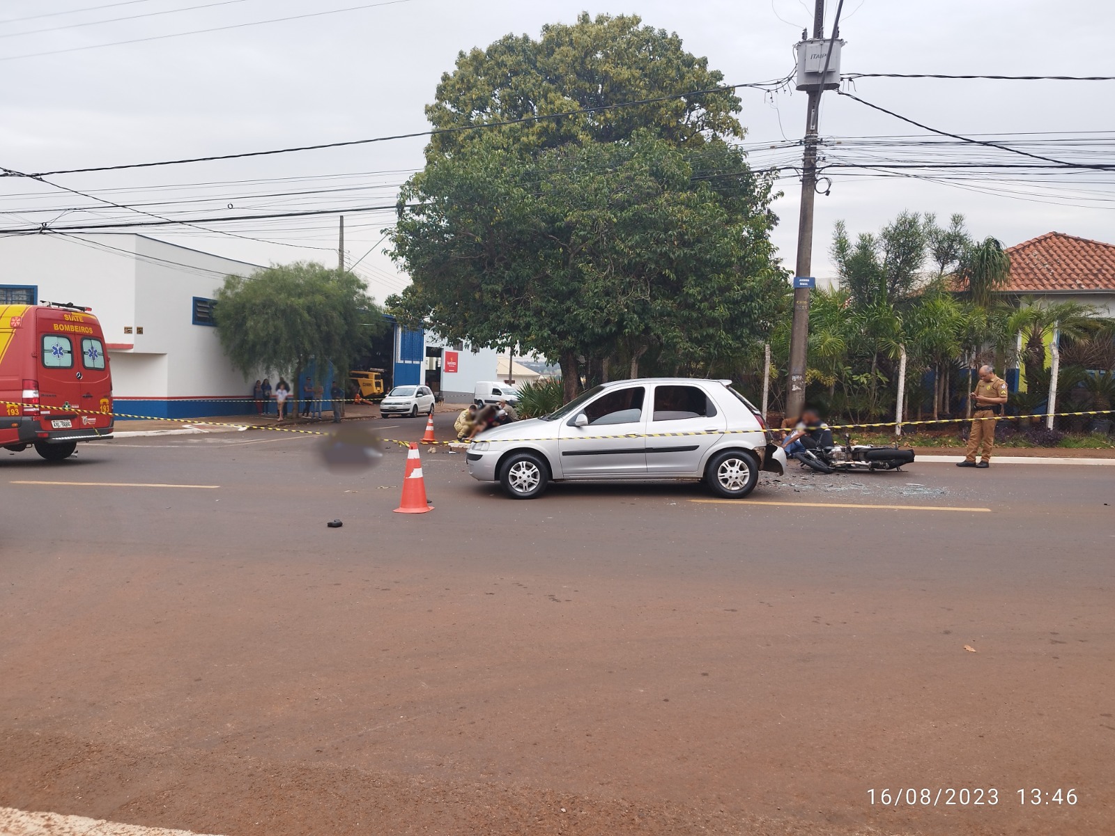 JOVEM DE 17 ANOS MORRE EM ACIDENTE COM MOTO NA AVENIDA BRASIL EM CAMBÉ 