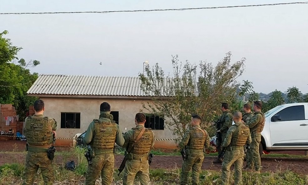 CONFRONTO ARMADO COM POLICIAIS DO BPFRON TERMINA COM CINCO MORTOS NO OESTE DO PARANÁ 