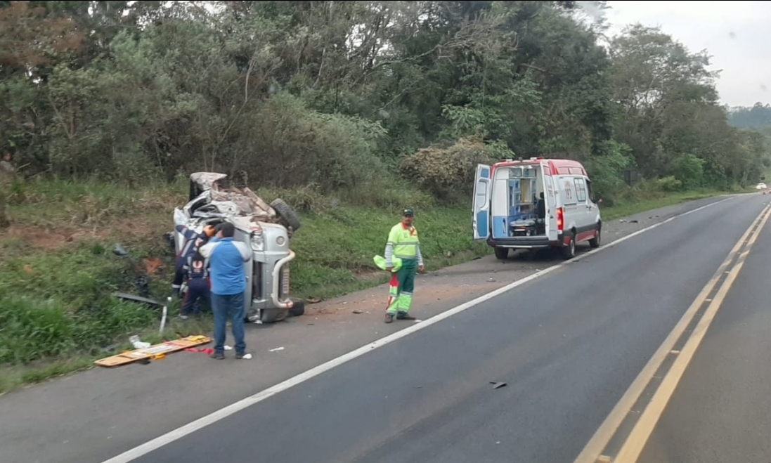 HOMEM MORRE EM ACIDENTE NA BR 376, EM ORTIGUEIRA 