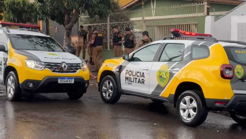 HOMEM É BALEADO APÓS TENTAR FURTAR CARRO DE POLICIAL NA REGIÃO DO ZERÃO EM LONDRINA 