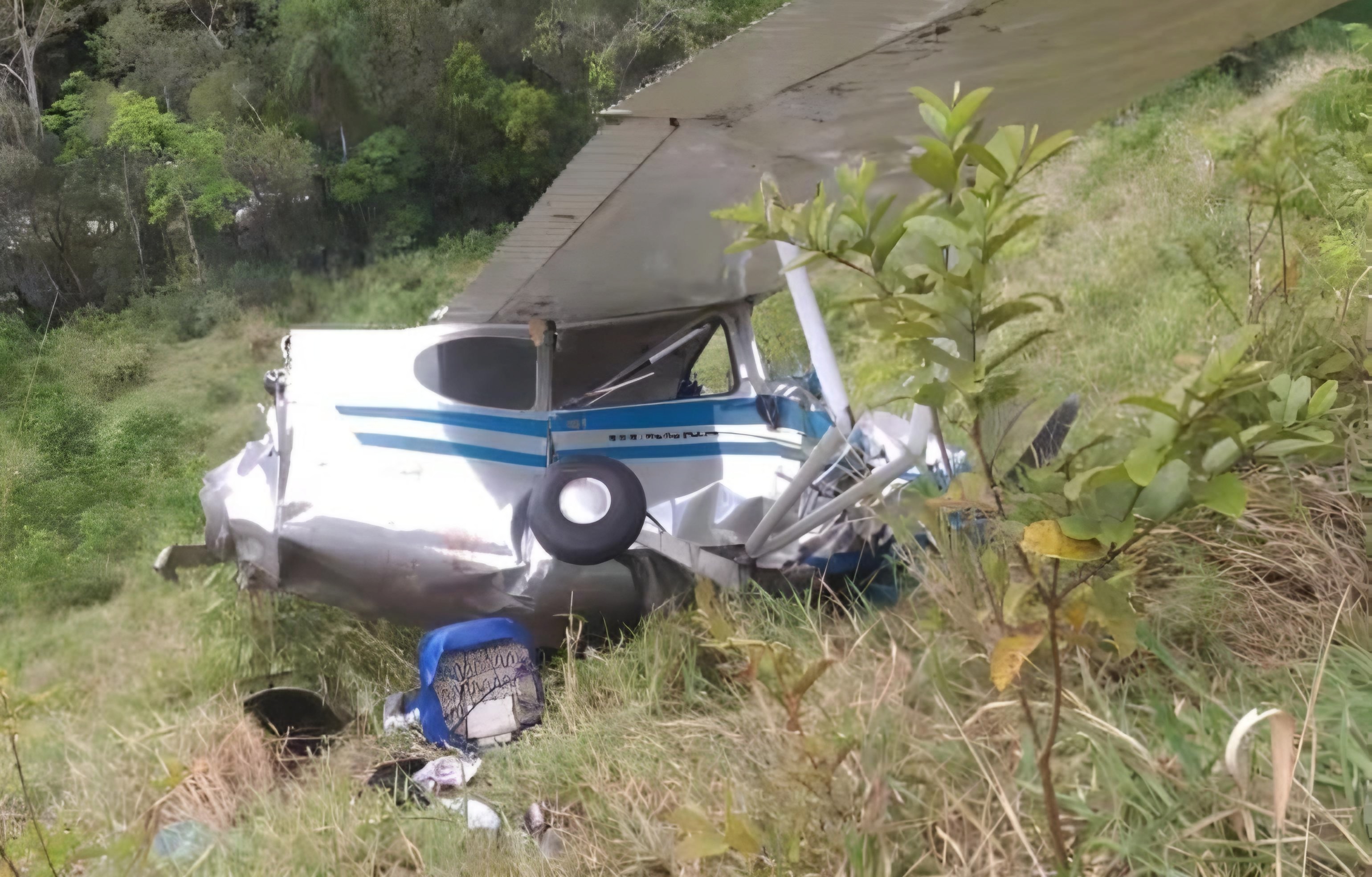 LOCALIZADO AVIÃO DESAPARECIDO NO PARANÁ; TRIPULANTES NÃO SOBREVIVERAM A QUEDA 