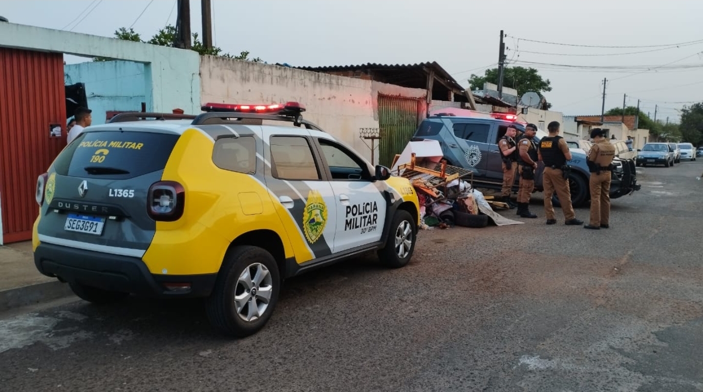 HOMEM É BALEADO E AGREDIDO COM BARRA DE FERRO NA ZONA OESTE DE LONDRINA 