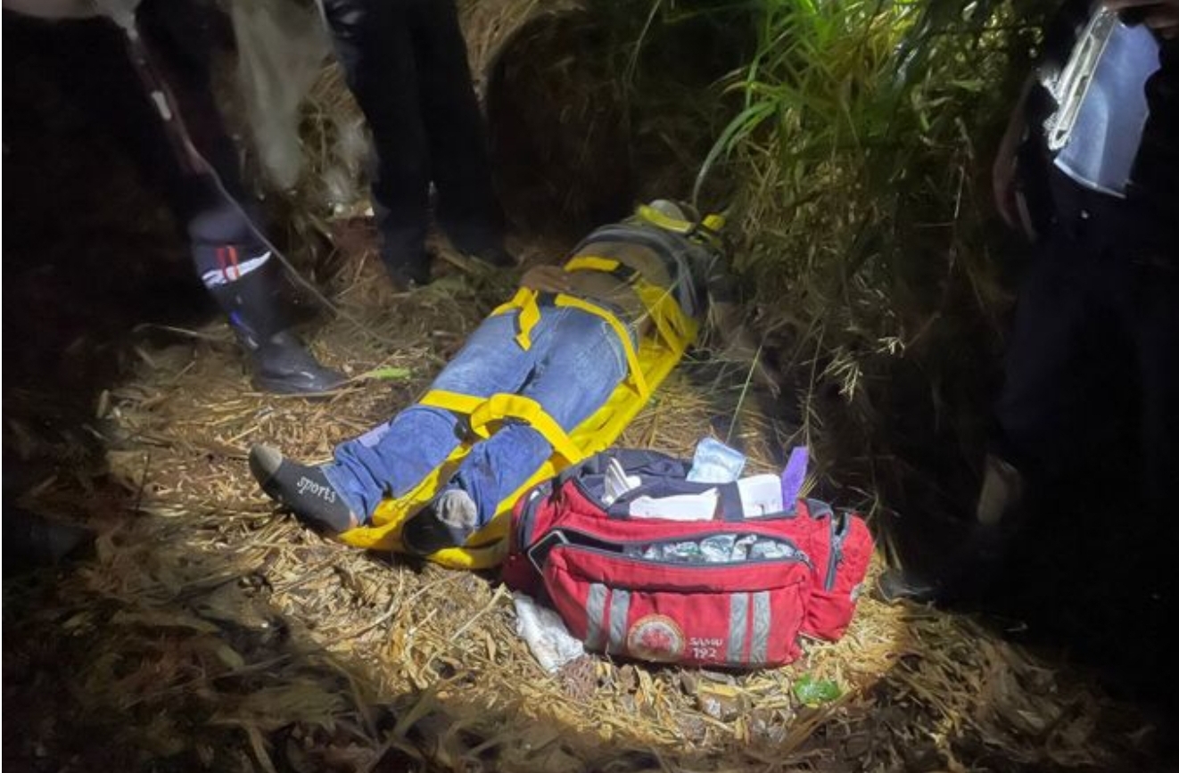 HOMEM ATROPELADO POR TREM EM JANDAIA DO SUL É LEVADO AO HOSPITAL EM ESTADO GRAVE