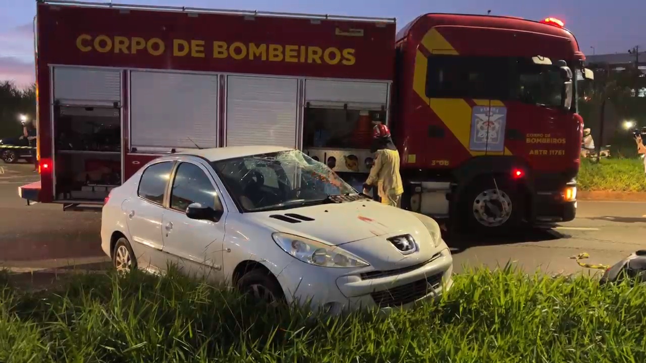 MOTOCICLISTA FICA GRAVEMENTE FERIDO APÓS ACIDENTE NA BR-369, EM LONDRINA 