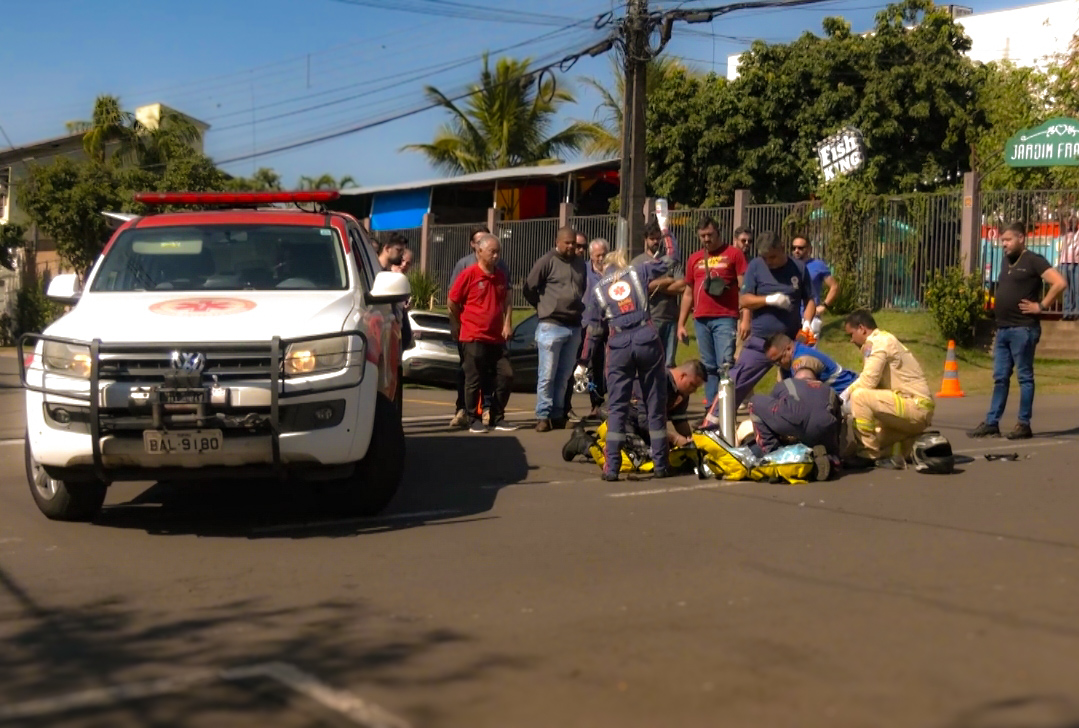 MOTOCICLISTA MORRE APÓS ACIDENTE NA ZONA SUL DE LONDRINA 