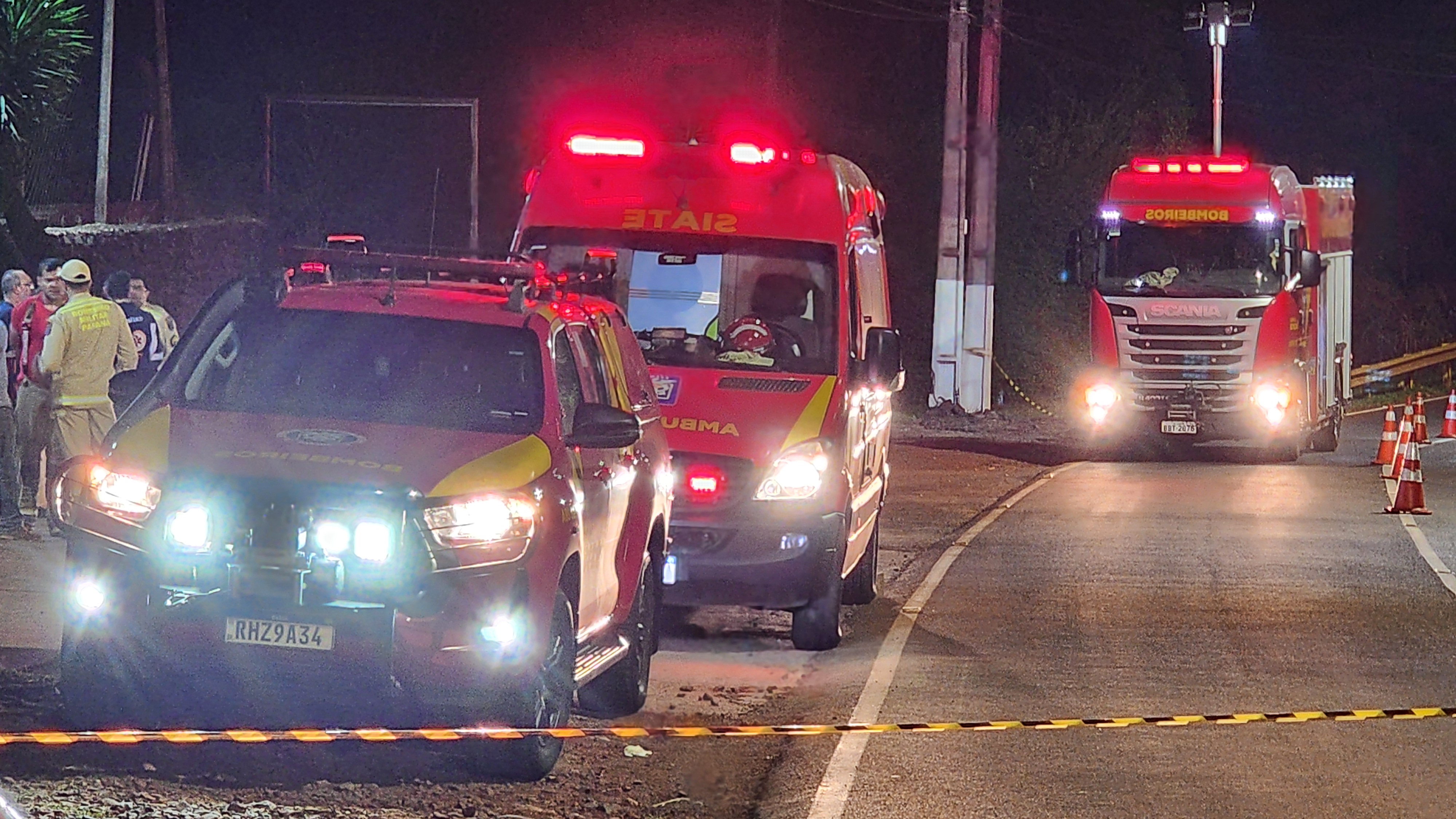 CRIANÇA DE SETE ANOS MORRE APÓS SER EJETADA DE CAMINHONETE EM RODOVIA NA ZONA RURAL DE LONDRINA 